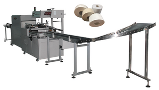 Máquina de conversión de tejido Convertir el inodoro Jumbo Roll Making Línea de producción automática para la toalla de roll